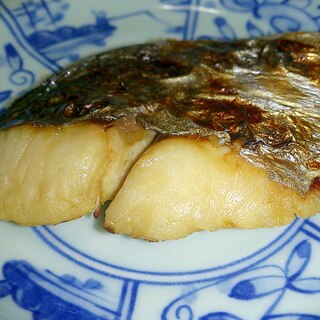 白身魚の味噌焼き